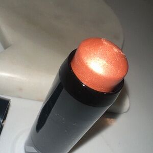 Shimmering Orange Lipstick